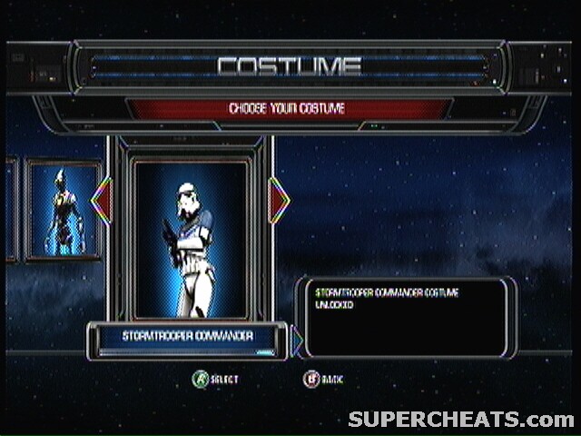 Costumes Star Wars The Force Unleashed Guide and Walkthrough