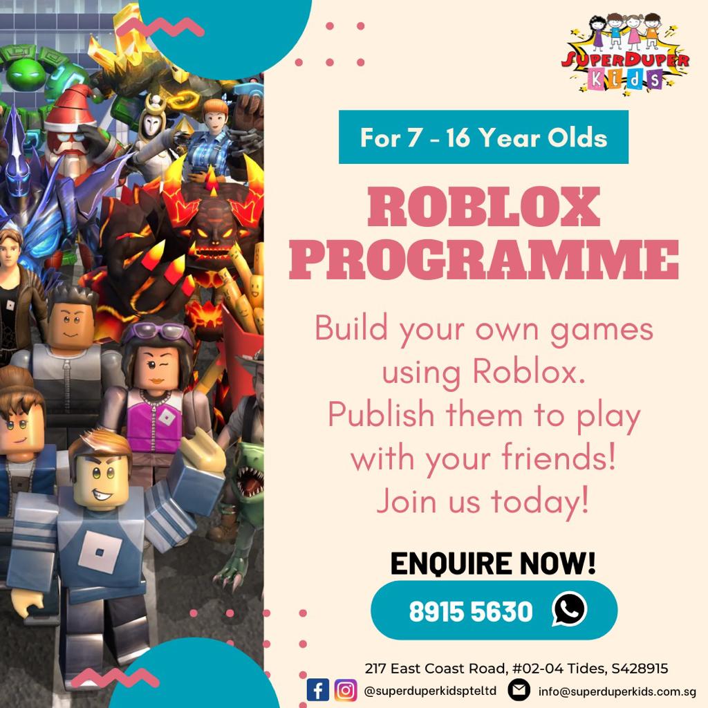 Roblox Programme Super Duper Kids