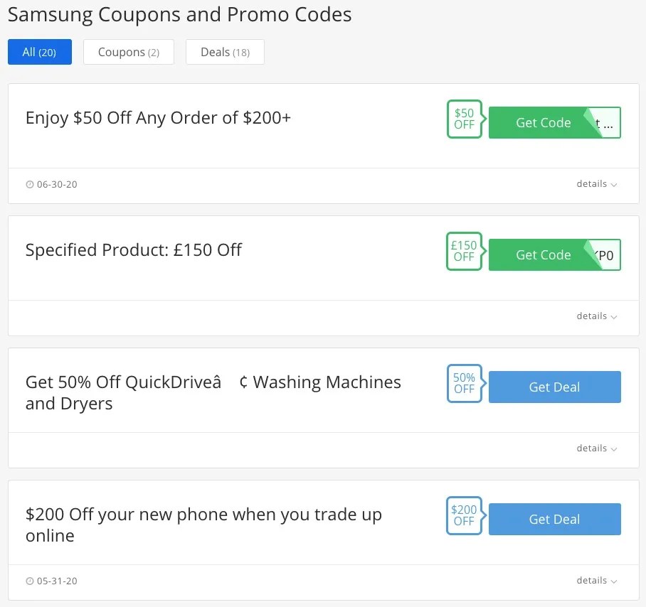 Up to 50 OFF Latest Samsung coupons deals in Jun 2021 Super Easy