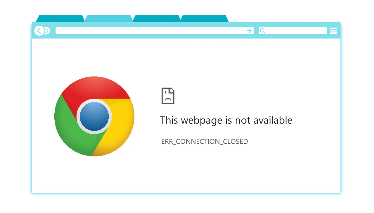 SOLVED ERR_CONNECTION_CLOSED in Google Chrome Super Easy