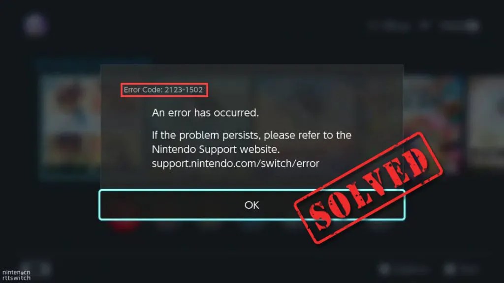 [SOLVED] Nintendo Switch Error Code 21248028 Super Easy