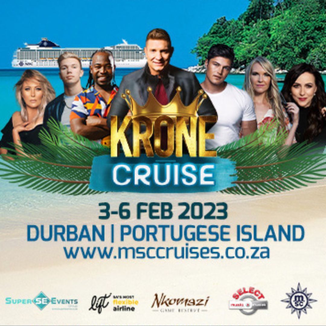 Krone Cruise Durban Portuguese Island 36 February Super Events