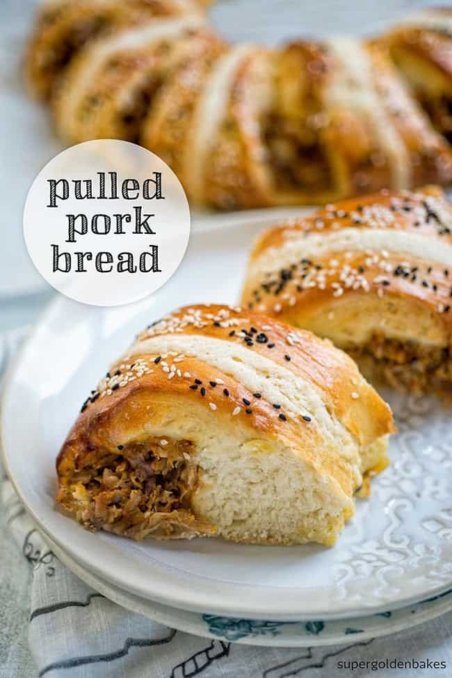Savoury loaf with pulled pork GBBO Bake Along