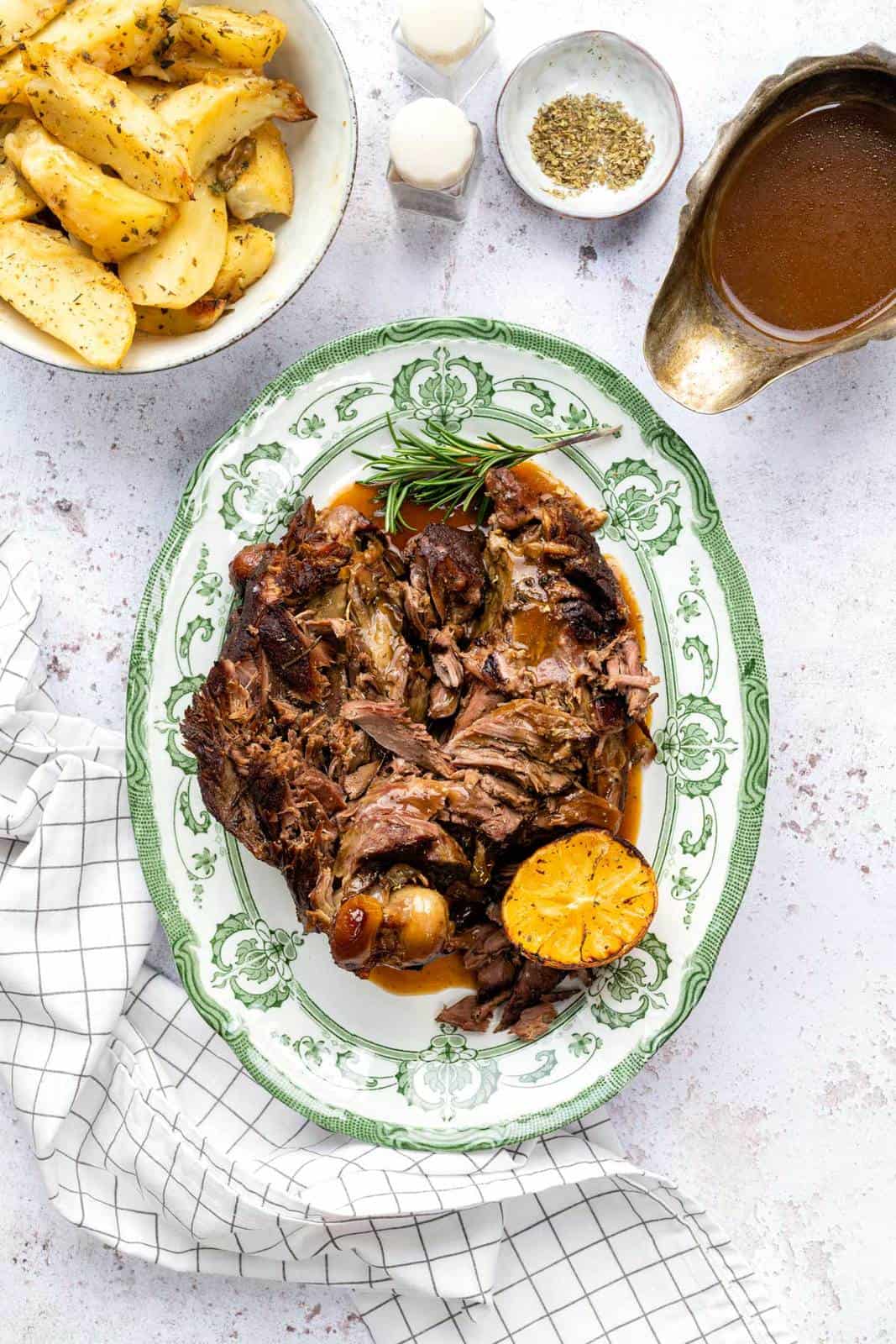 Slow Cooker Leg Of Lamb Supergolden Bakes