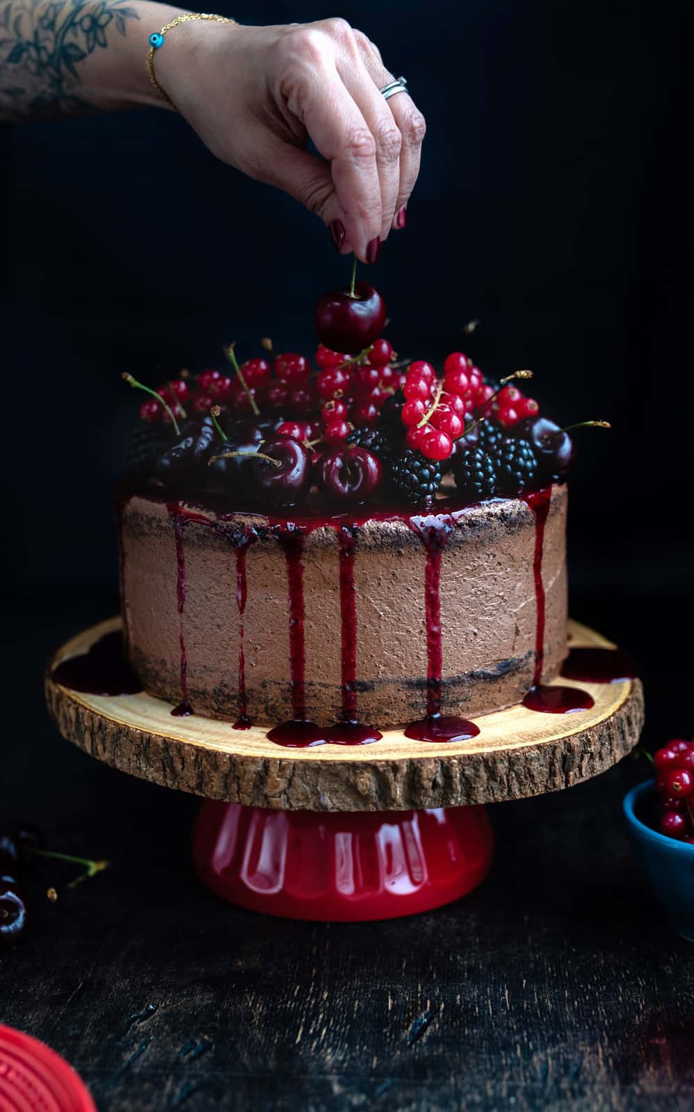 Vegan vegan chocolate cake decorations To satisfy your sweet tooth