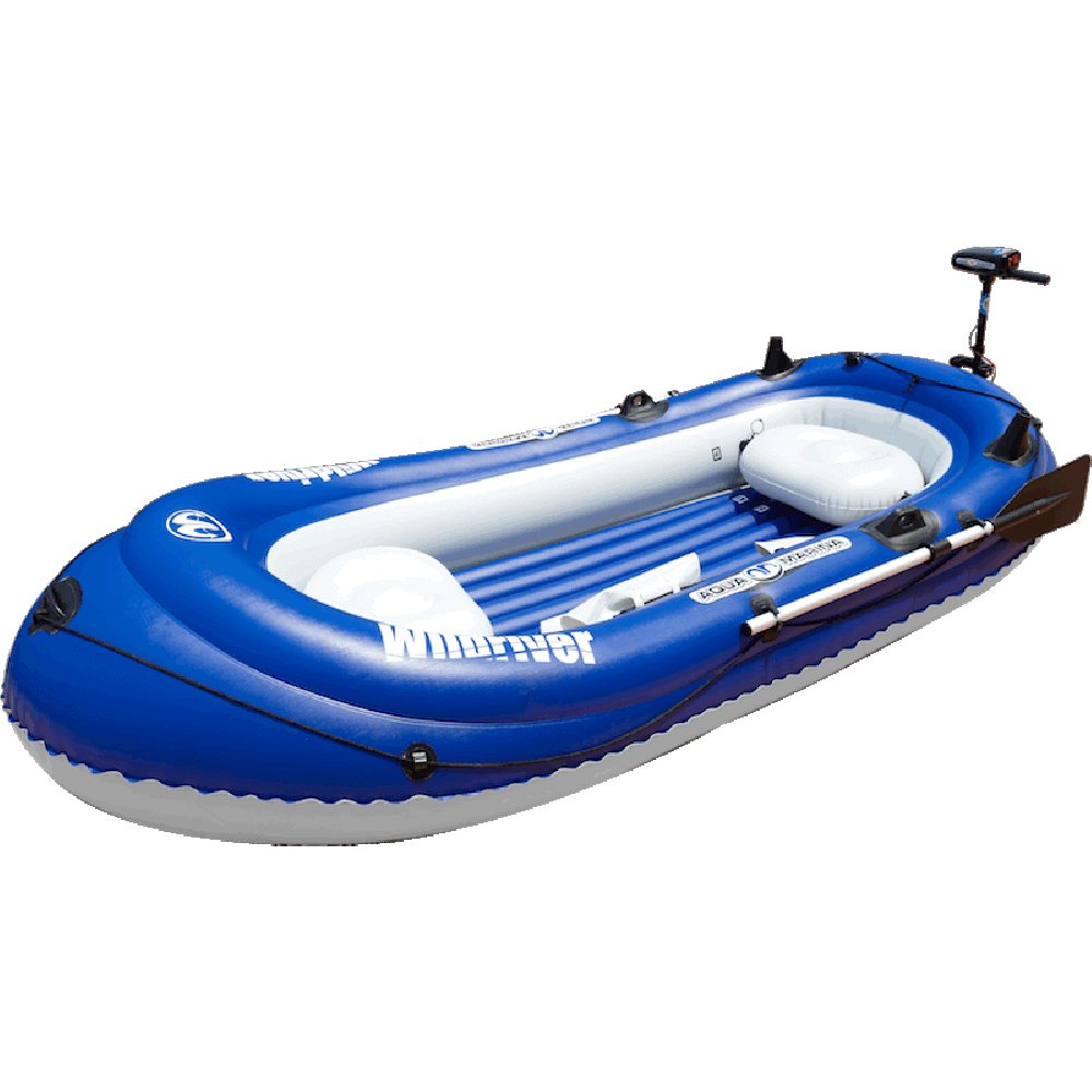Inflatable Boat with Electric Motor 23 Person PVC Fishing Kayak