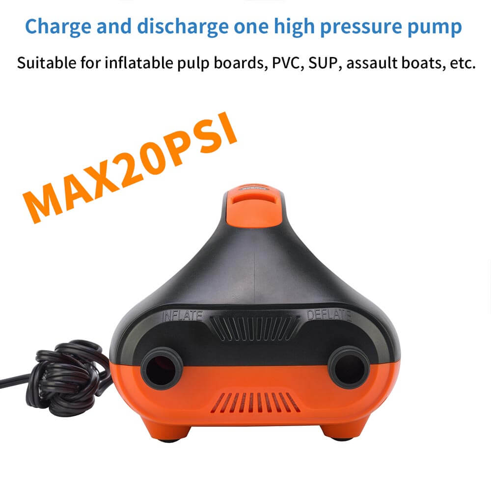 HT782 Inflation&Deflation Electric air pump for SUP ISUP Stand Up