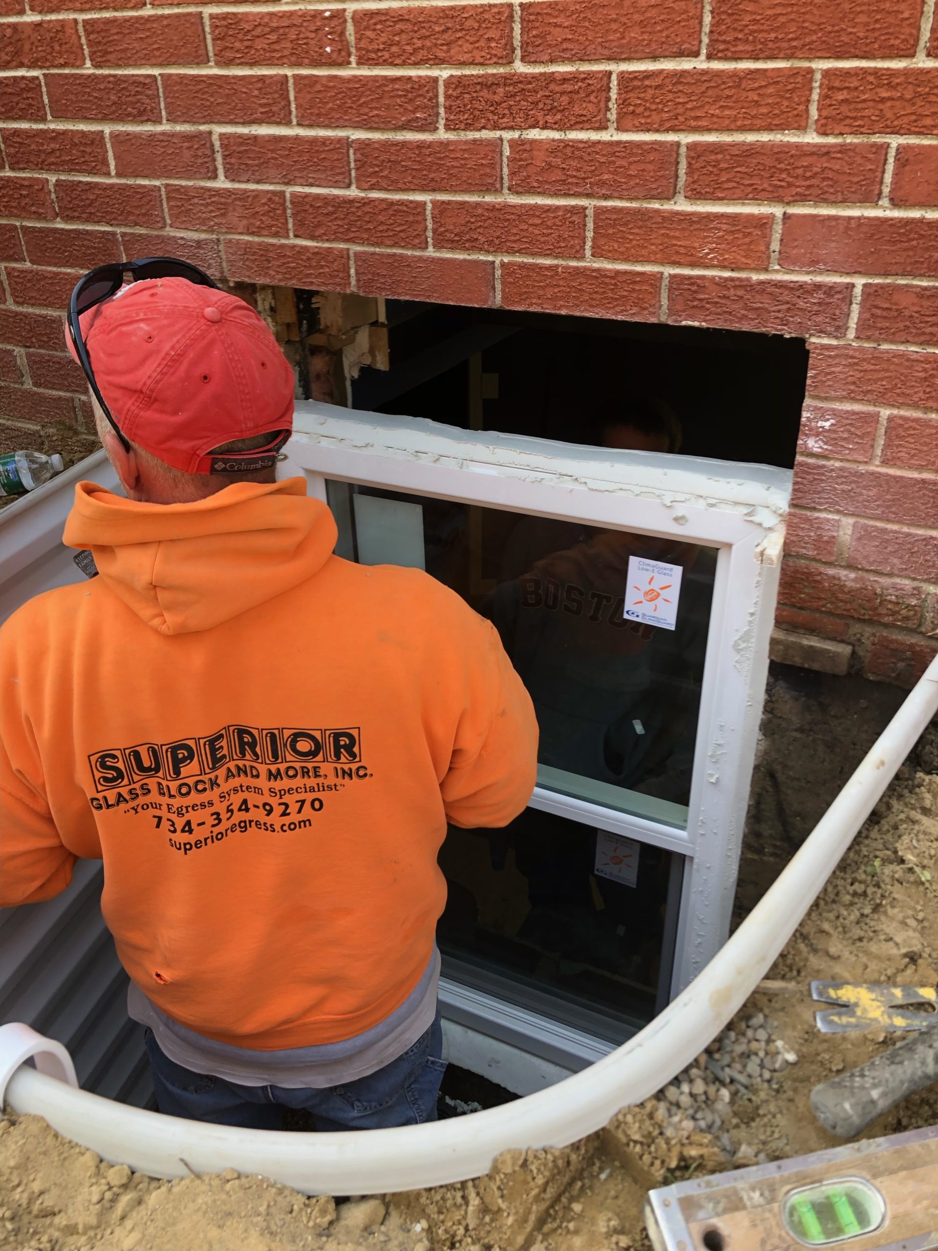 Egress WindowWells Superior Glass Block