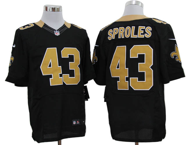 Size 60 4XLDrew Brees New Orleans Saints 9 Black Stitched Nike Elite