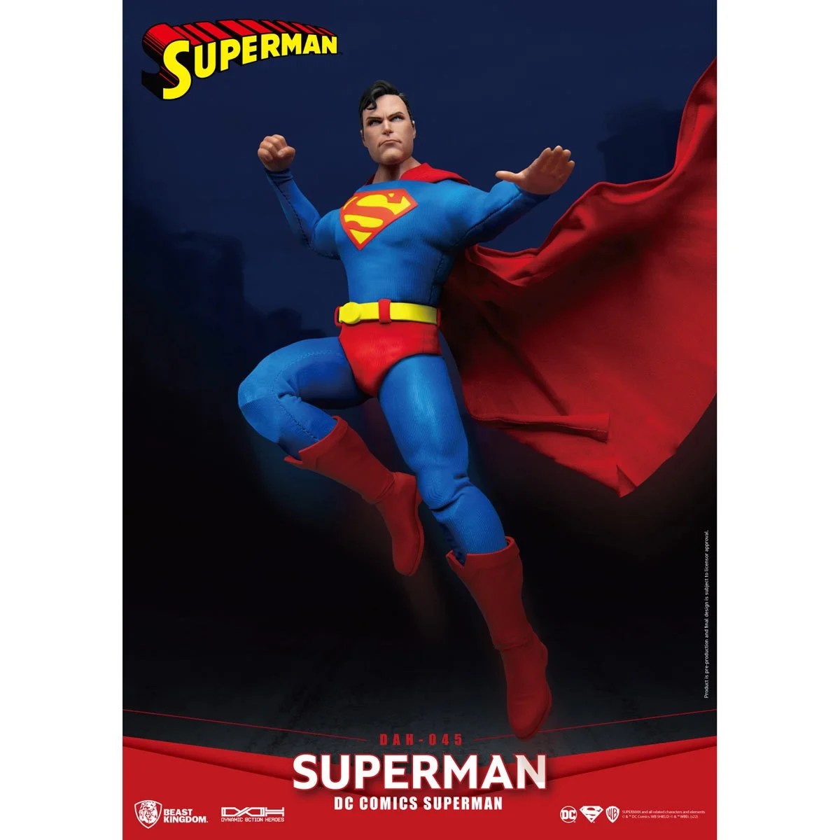 Beast Kingdom Announces Dynamic 8ction Superman Figure