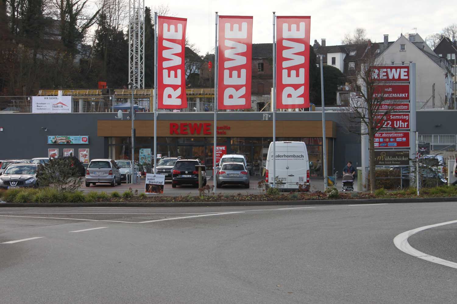 Der Rewe Center in Zittau, hat es gepackt.... Supermarkt Inside