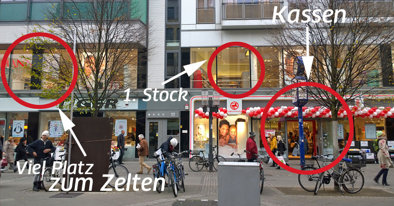 Neue DesignFiliale in Berlin Rossmann schafft Platz