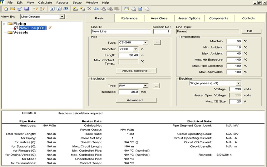 Electrical Heat Tracing System, Heat Trace Cable Supermec