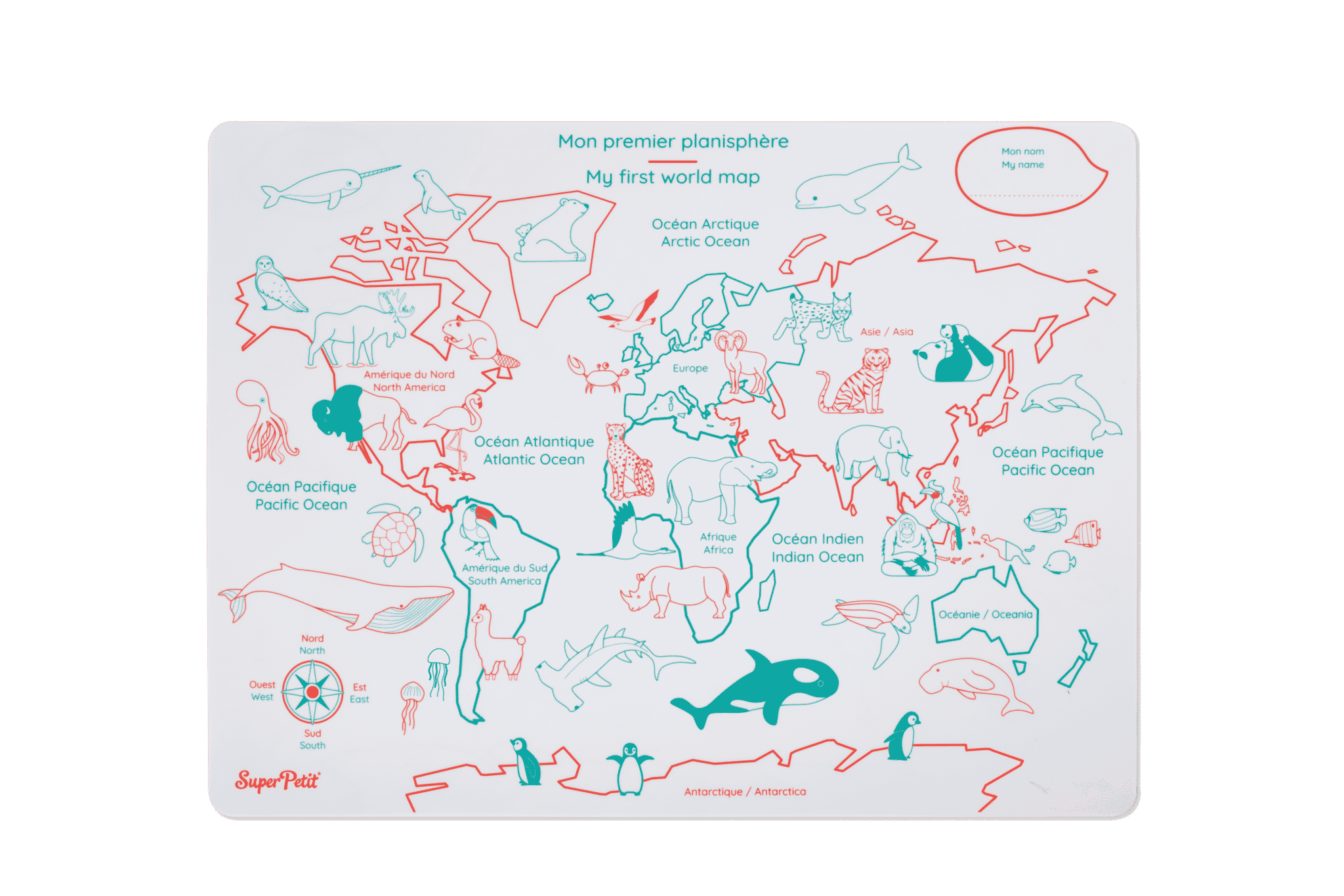 Les Points Forts De "Premier Planisphère" Mon premier planisphère Super petit