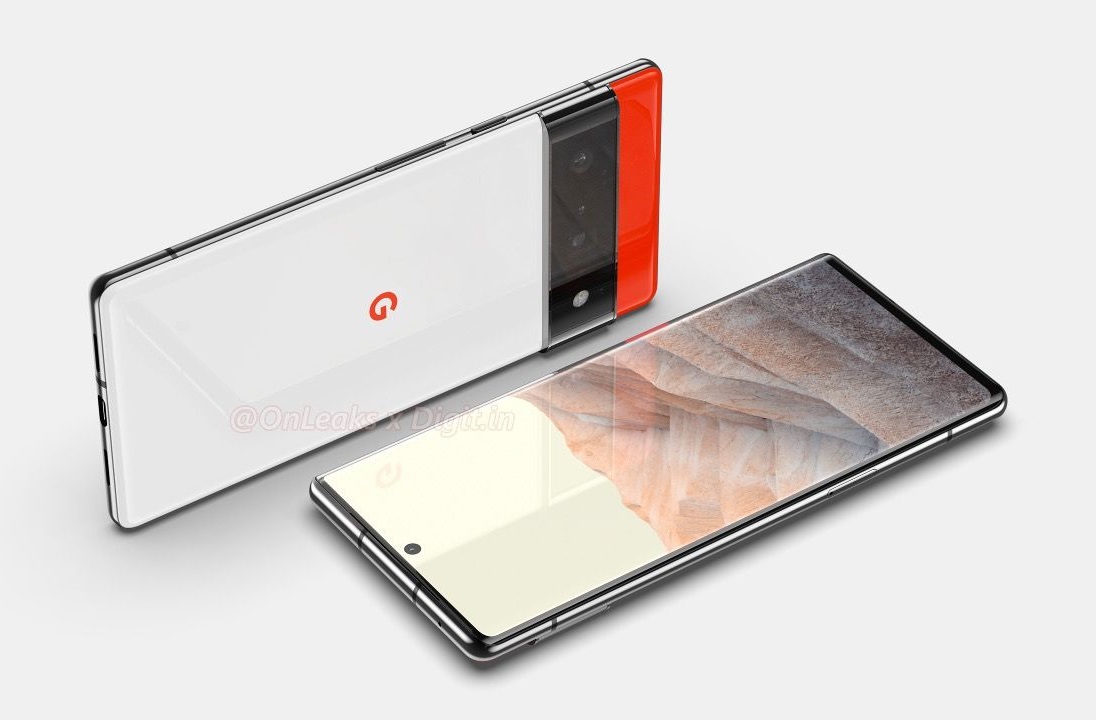 Google Pixel 6 Pro с горизонтальным блоком камеры появился на
