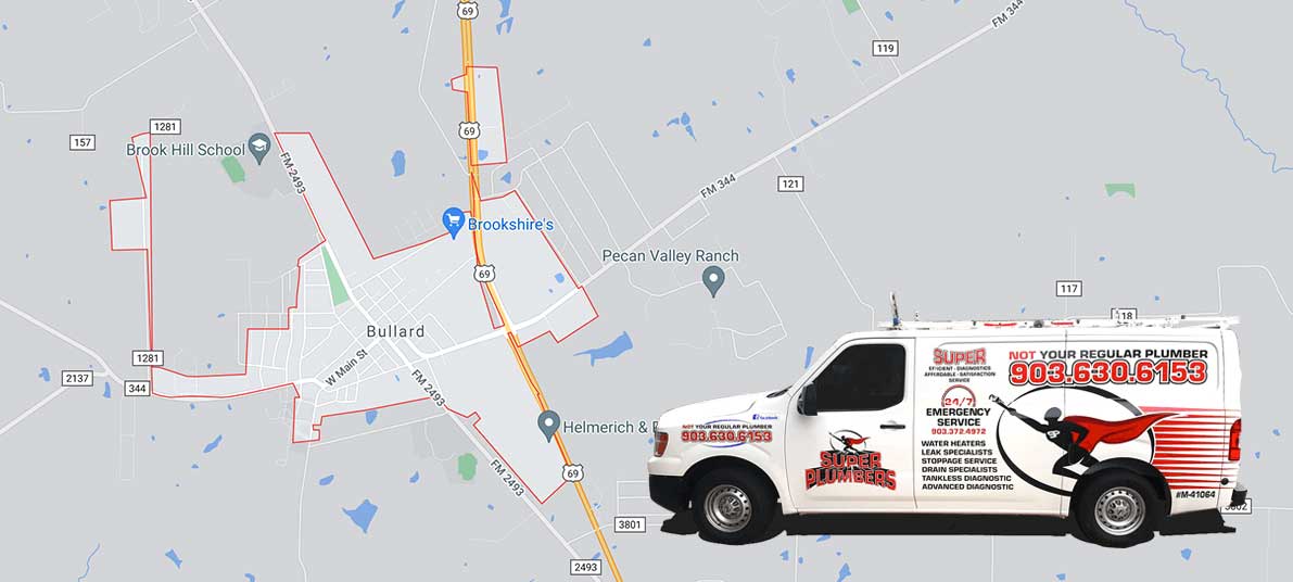 Bullard Plumber Drain Cleaning & Plumbing Repair Services