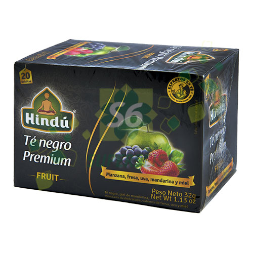 TE NEGRO PREMIUN FRUITS 32GR HINDU CJA . Superseis Online