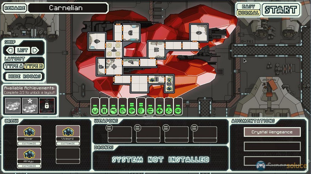 Type de vaisseaux Soluce FTL Advanced Edition