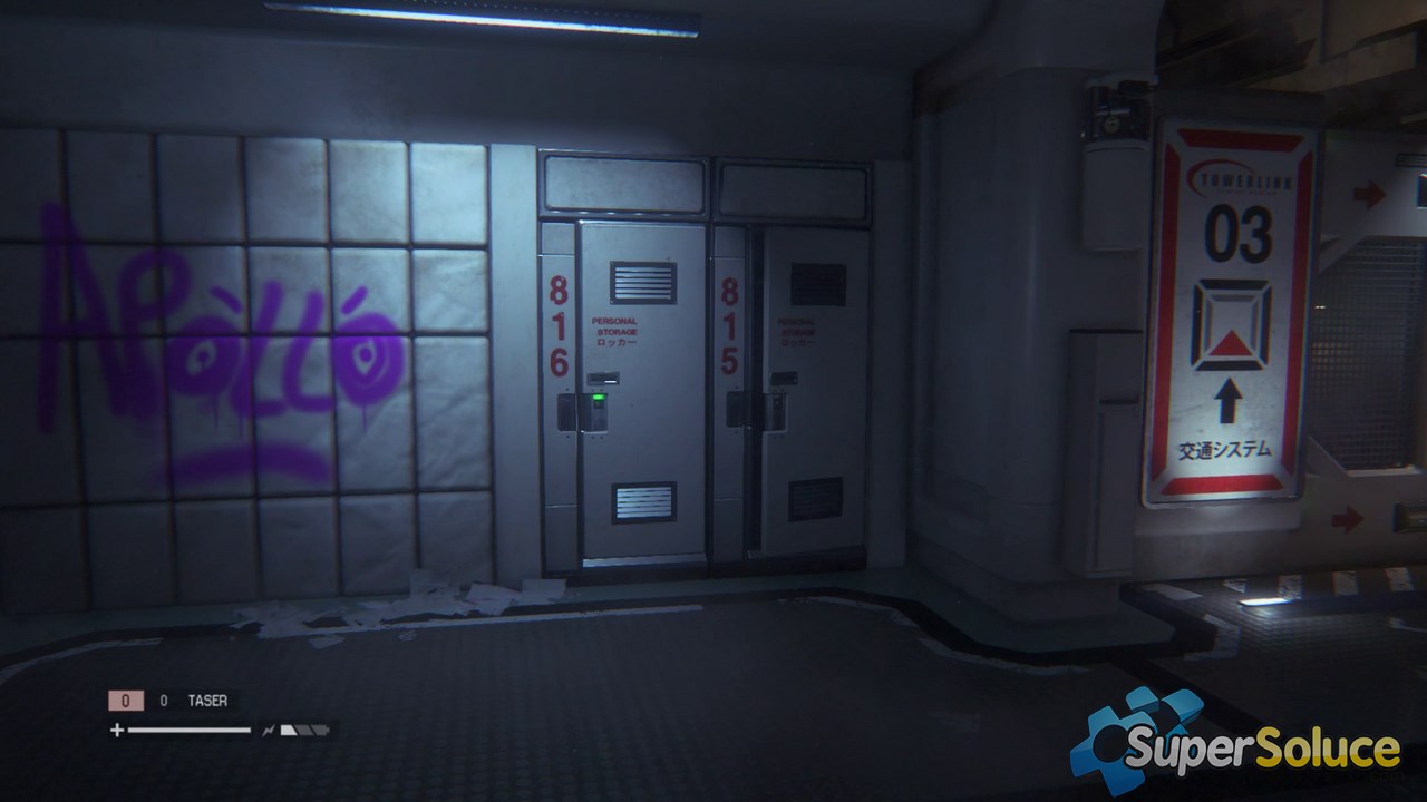 Chapitre 8 L'abri Soluce Alien Isolation SuperSoluce