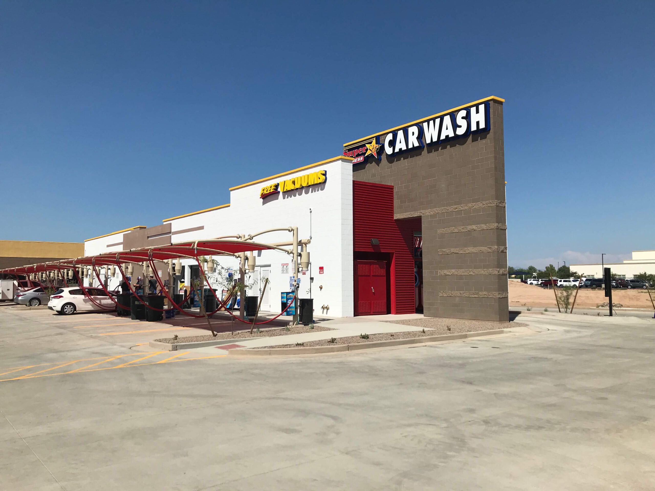 S Val Vista Dr. and E Riggs Rd. Super Star Car Wash