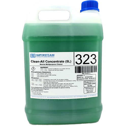 Clean All Concentrate, Multipurpose Cleaner Supersteam