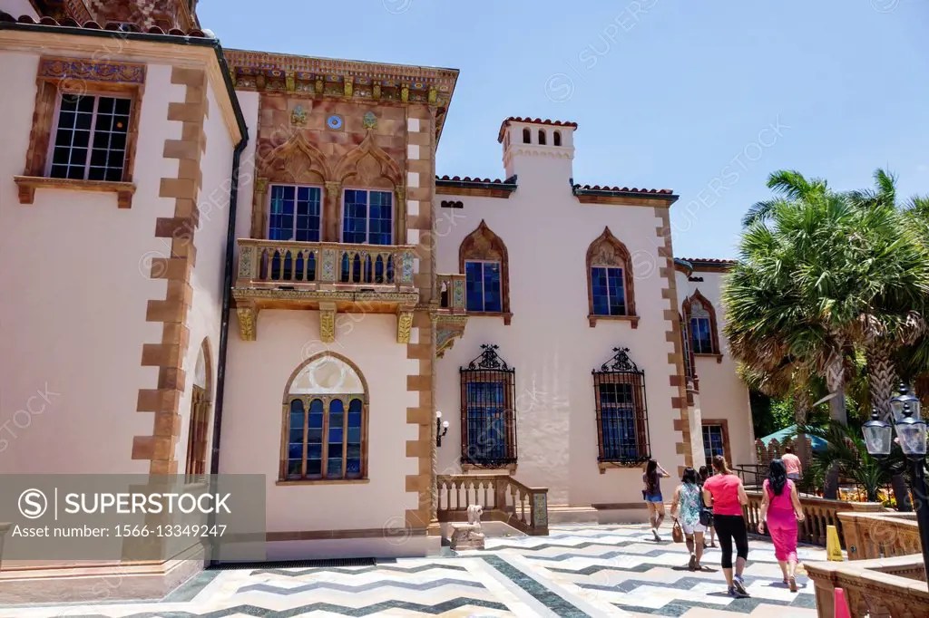 Florida, Sarasota, Ringling Estate, Cí d´Zan, mansion, exterior
