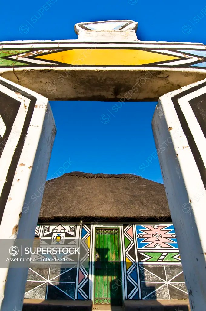 Africa, South Africa, Mpumalanga Province, KwaNdebele, Ndebele tribe