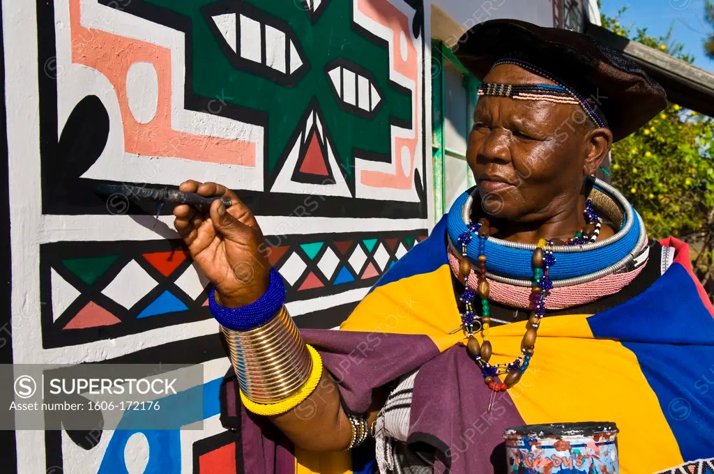 Africa, South Africa, Mpumalanga Province, KwaNdebele, Ndebele tribe