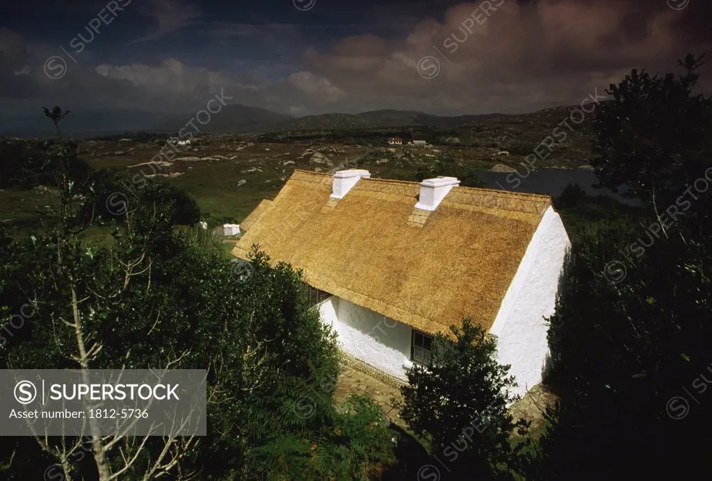 Pearse's Cottage, Rosmuc, Connemara, County Galway, Ireland; Historic cottage SuperStock