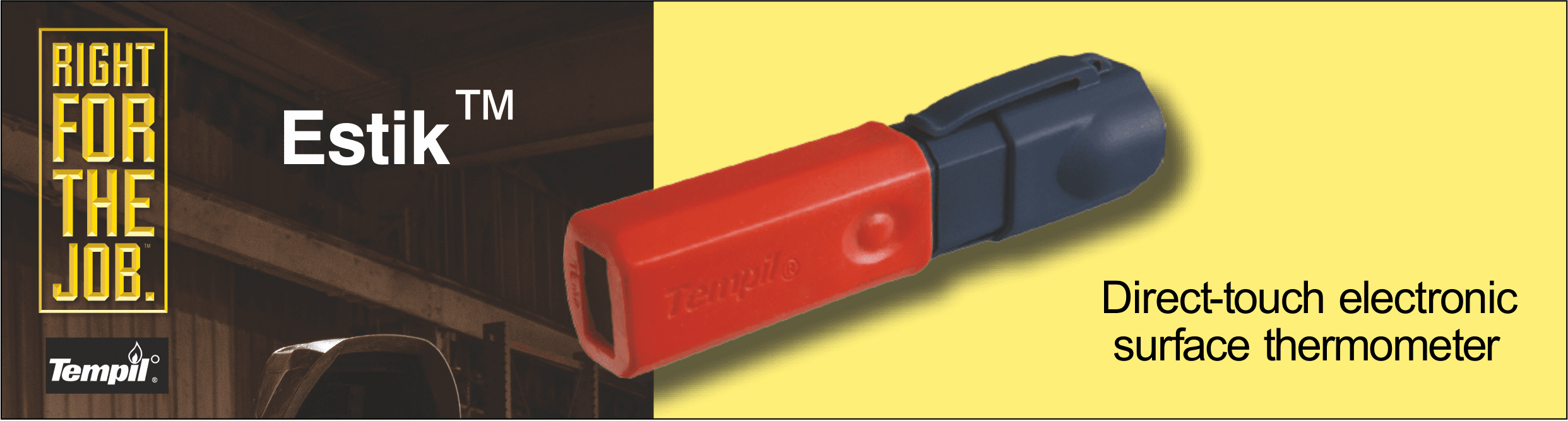 Electronic surface thermometer Tempil temperature indicating products