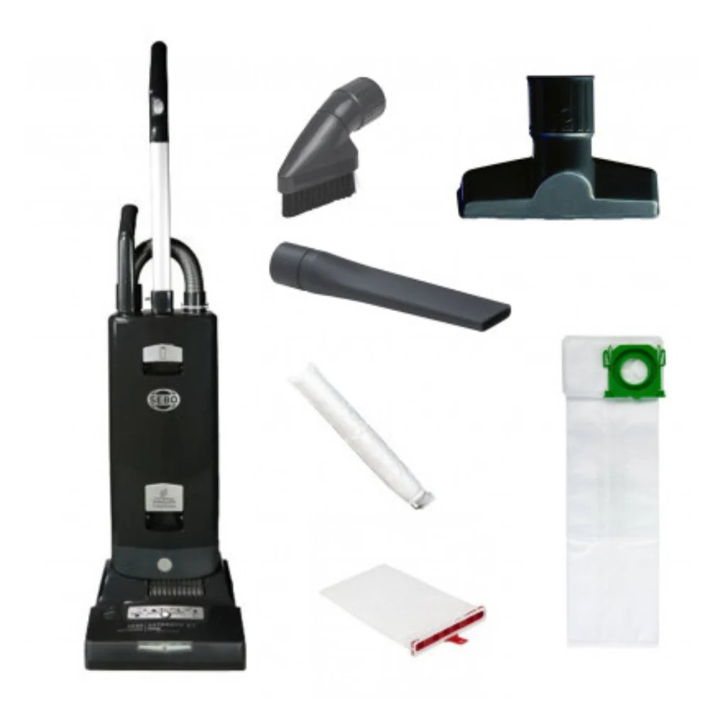 SEBO Automatic X7 Premium Upright Vacuum Cleaner Graphite 91543AM