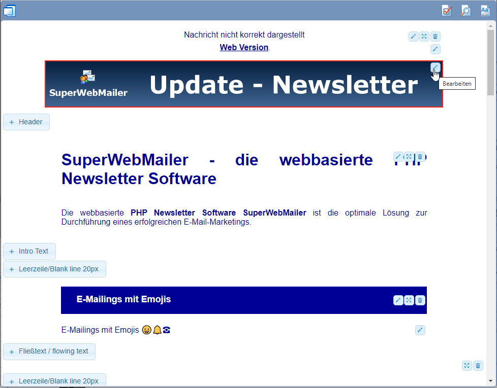 Newsletter erstellen, Newsletter versenden, Newsletter Software, PHP