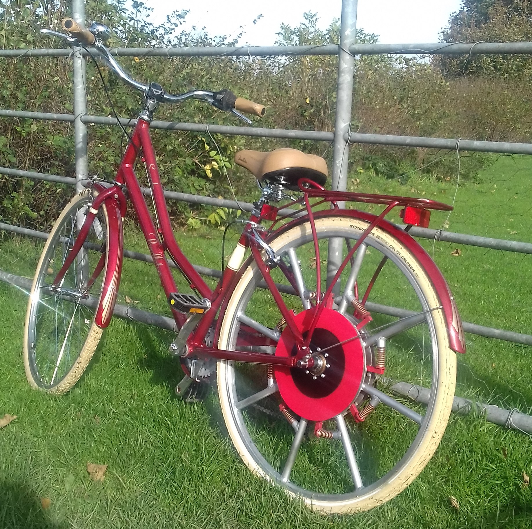 Superwheel System Home No Battery No Charging E Bike Alternative