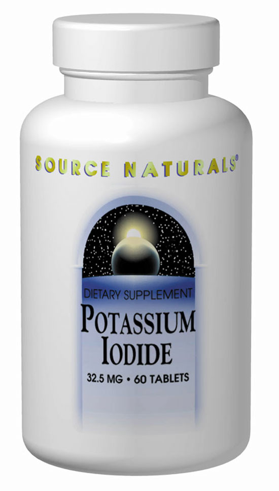 Source Naturals Potassium Iodide 32.5 mg 120 Tablet 120 Tablet