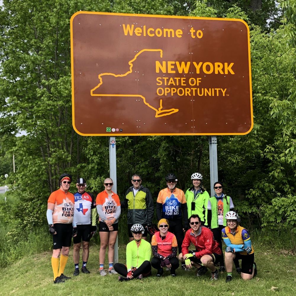 Pedal With Mettle Dr. Shefner Rides Coast to Coast For MS Barrow