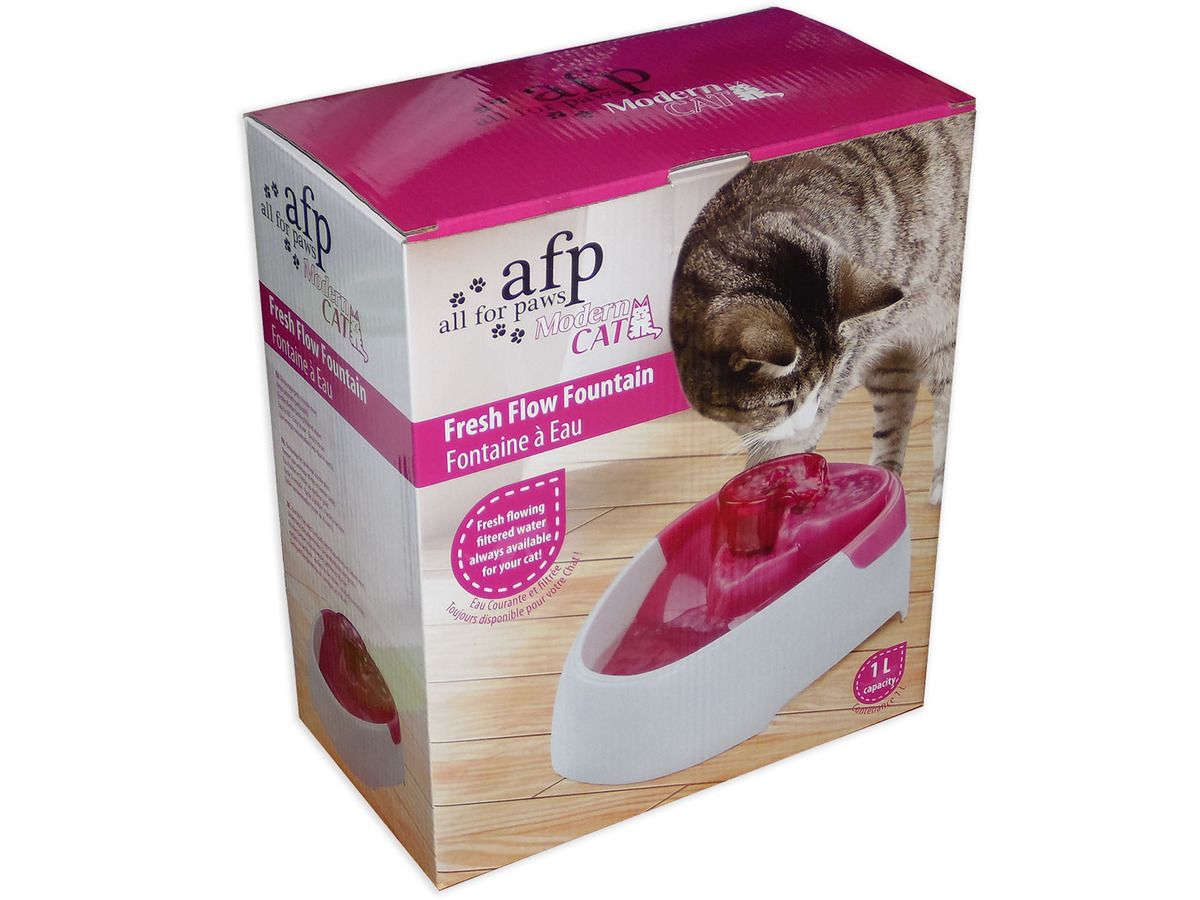 All For Paws Pet Waterfall Drinking Fountain 1 Litre