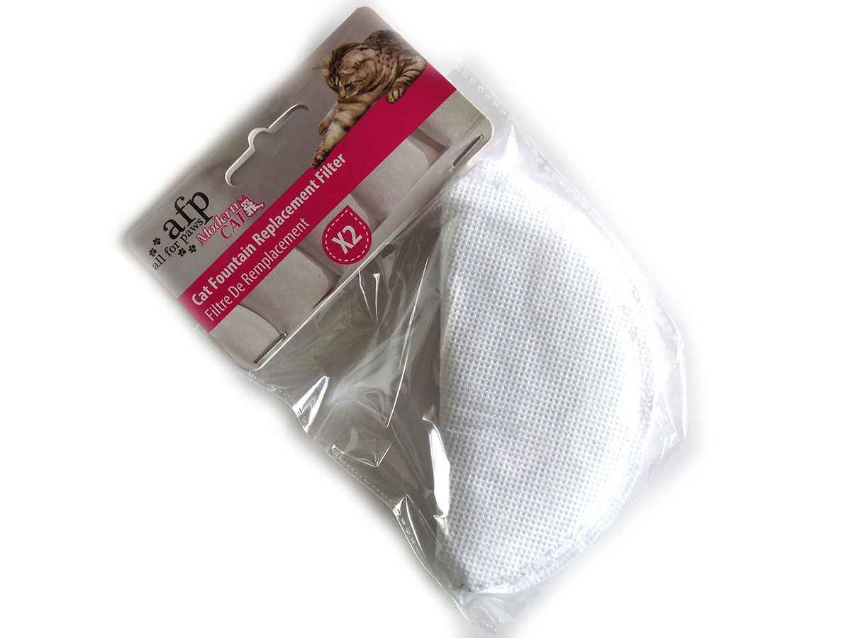 All For Paws 1 Litre Pet Fountain Replacement Filters Two Pack