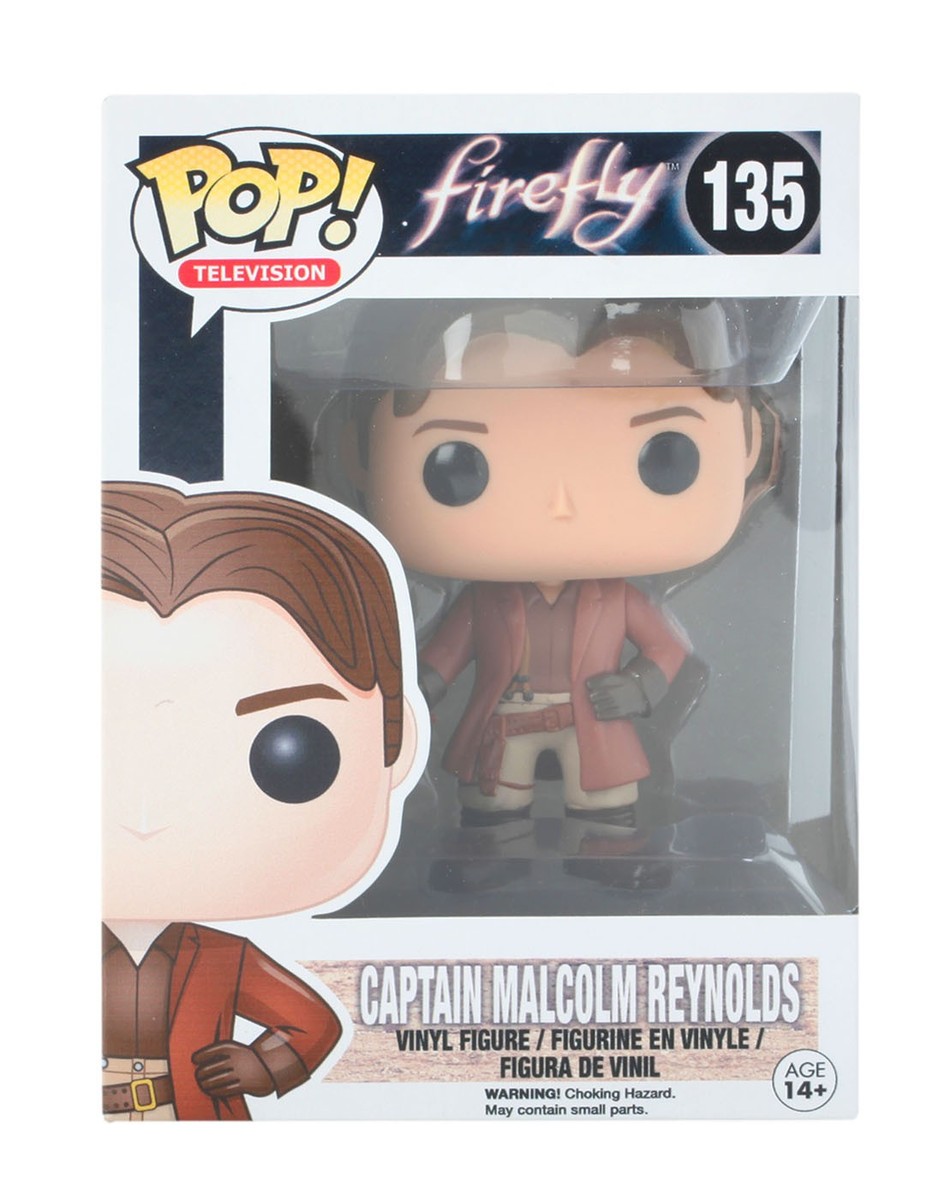FUNKO POP Firefly Captain Malcolm Reynolds 135 Mint Condition