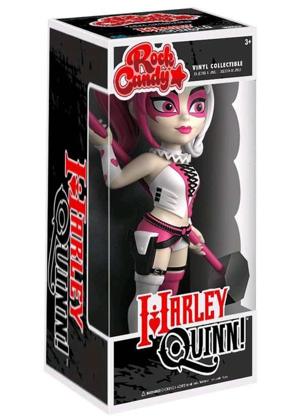 FUNKO Rock Candy DC Harley Quinn (Pink) Target EXCLUSIVE Mint Condition