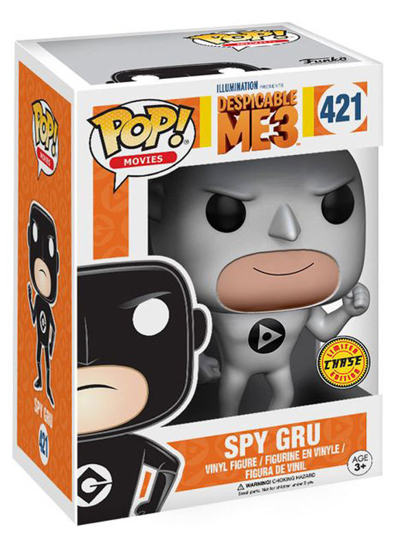Funko POP! Limited Edition Chase Despicable Me 3 421 Spy Dru (Gru) New