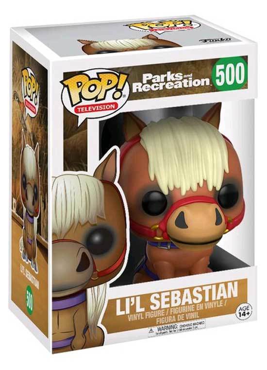 Funko POP! Parks And Recreation 500 Li'l Sebastian New Mint Condition Lil