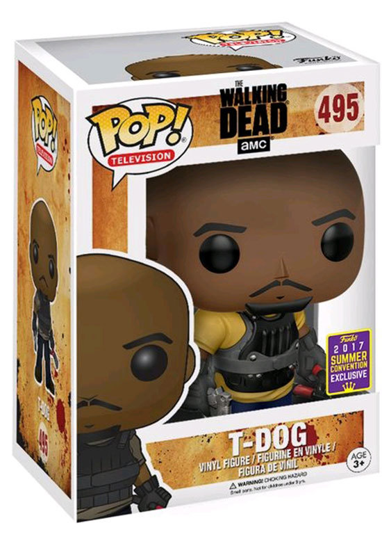 Funko POP! SDCC ComicCon Exclusive The Walking Dead 495 TDog New