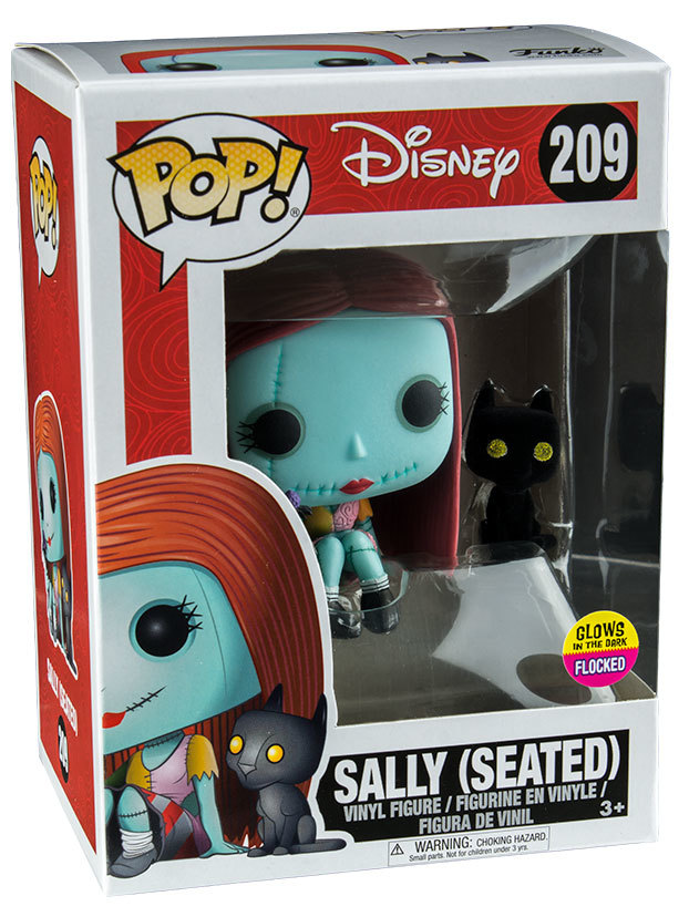 Funko POP! Disney Nightmare Before Christmas 209 Sally Seated Glow