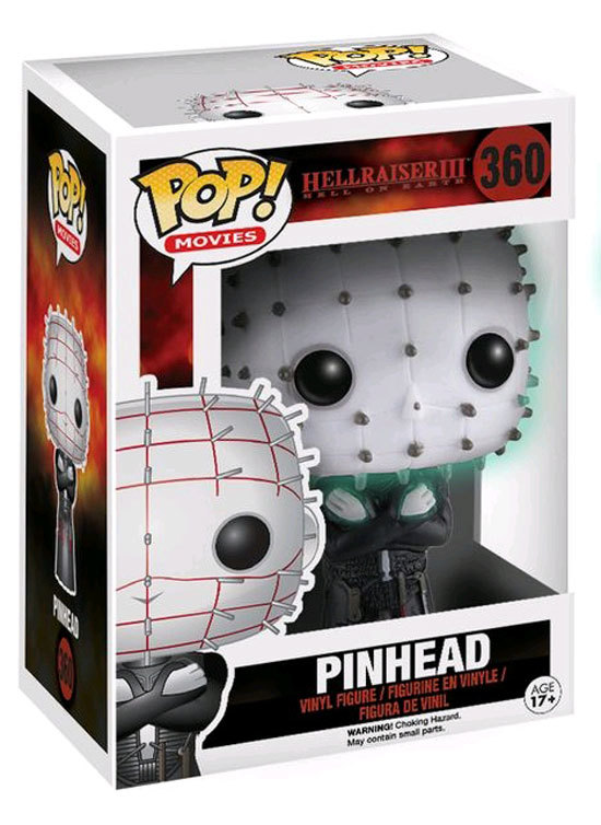 Funko POP! Movies Hellraiser 3 Hell On Earth 360 Pinhead (Glow In The