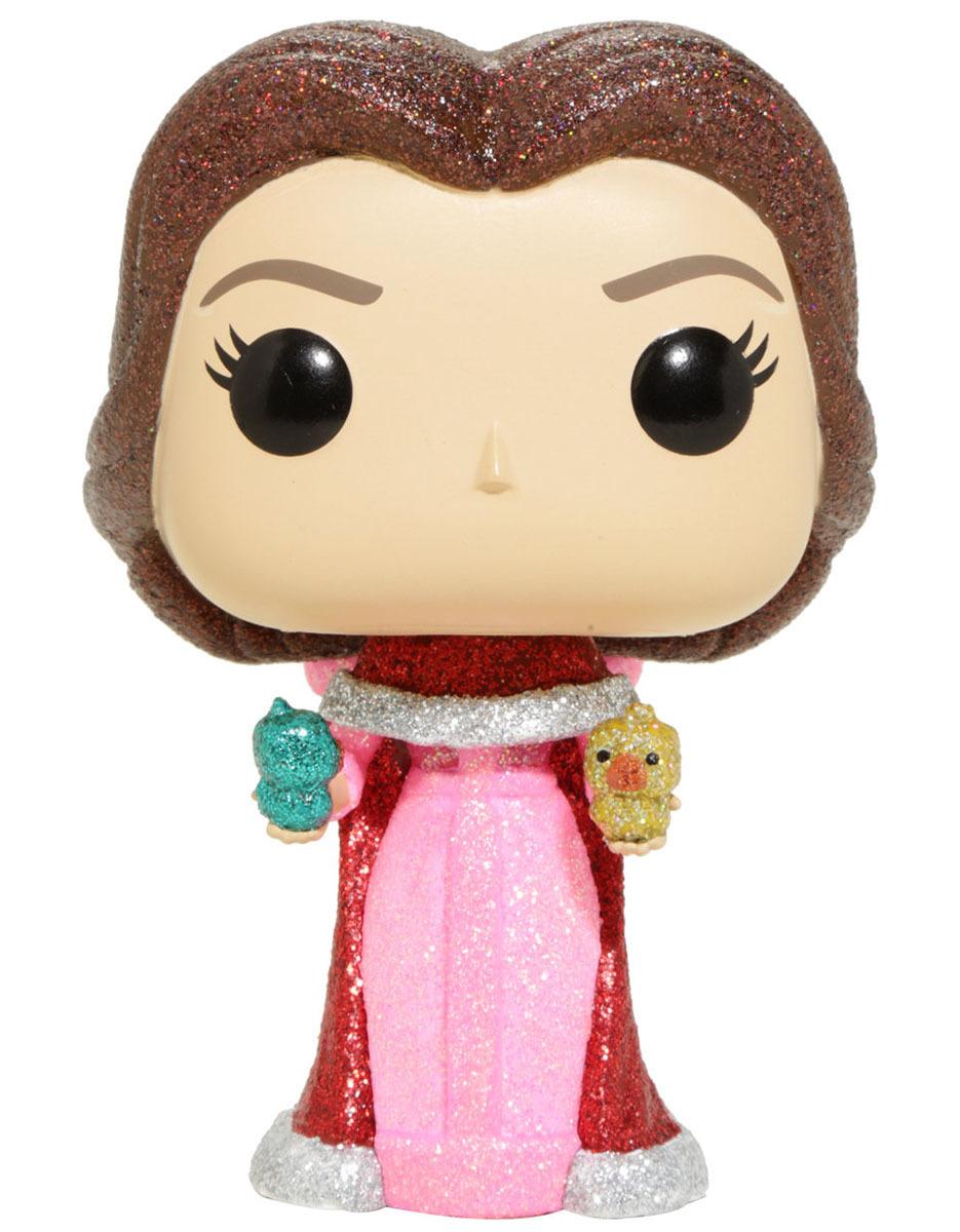 Funko POP! Disney 241 Belle (With Birds, Glitter) Diamond Collection