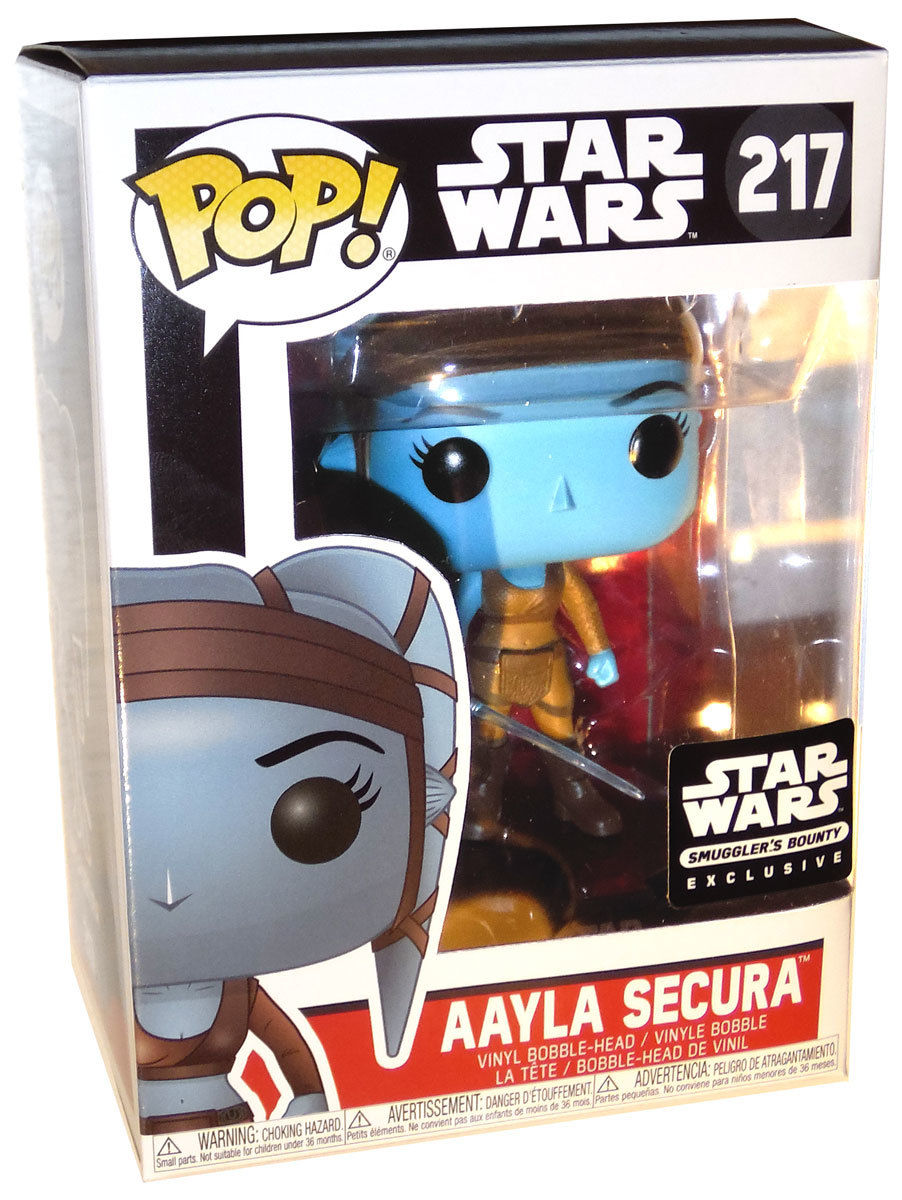 Funko POP! Star Wars 217 Aayla Secura Smugglers Bounty Exclusive
