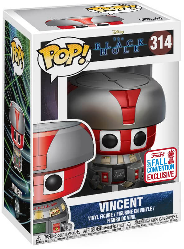 Funko POP! Disney The Black Hole 314 Vincent 2017 NYCC ComicCon