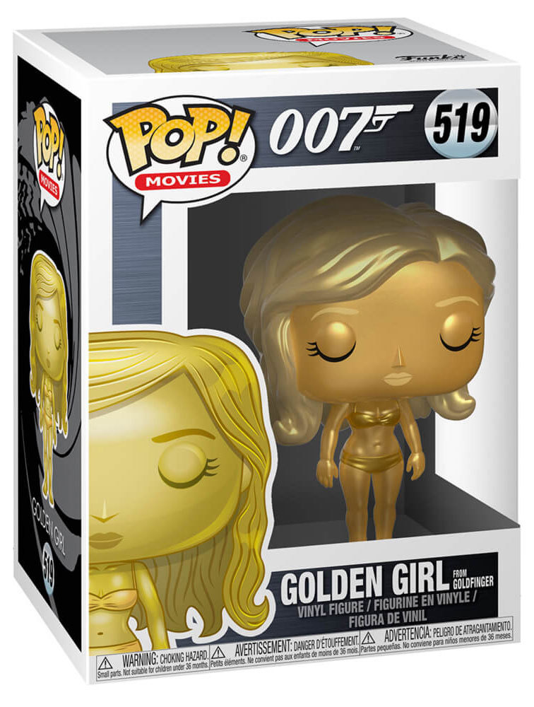 Funko POP! Movies James Bond 007 519 Golden Girl (From Goldfinger