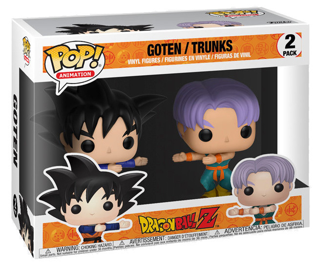Funko POP! Animation Dragonball Z Goten And Trunks 2 Pack Exclusive