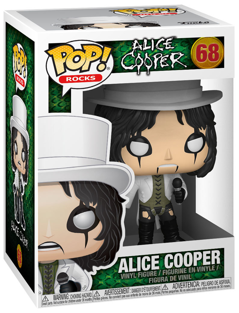 Funko POP! Rocks 68 Alice Cooper New, Mint Condition